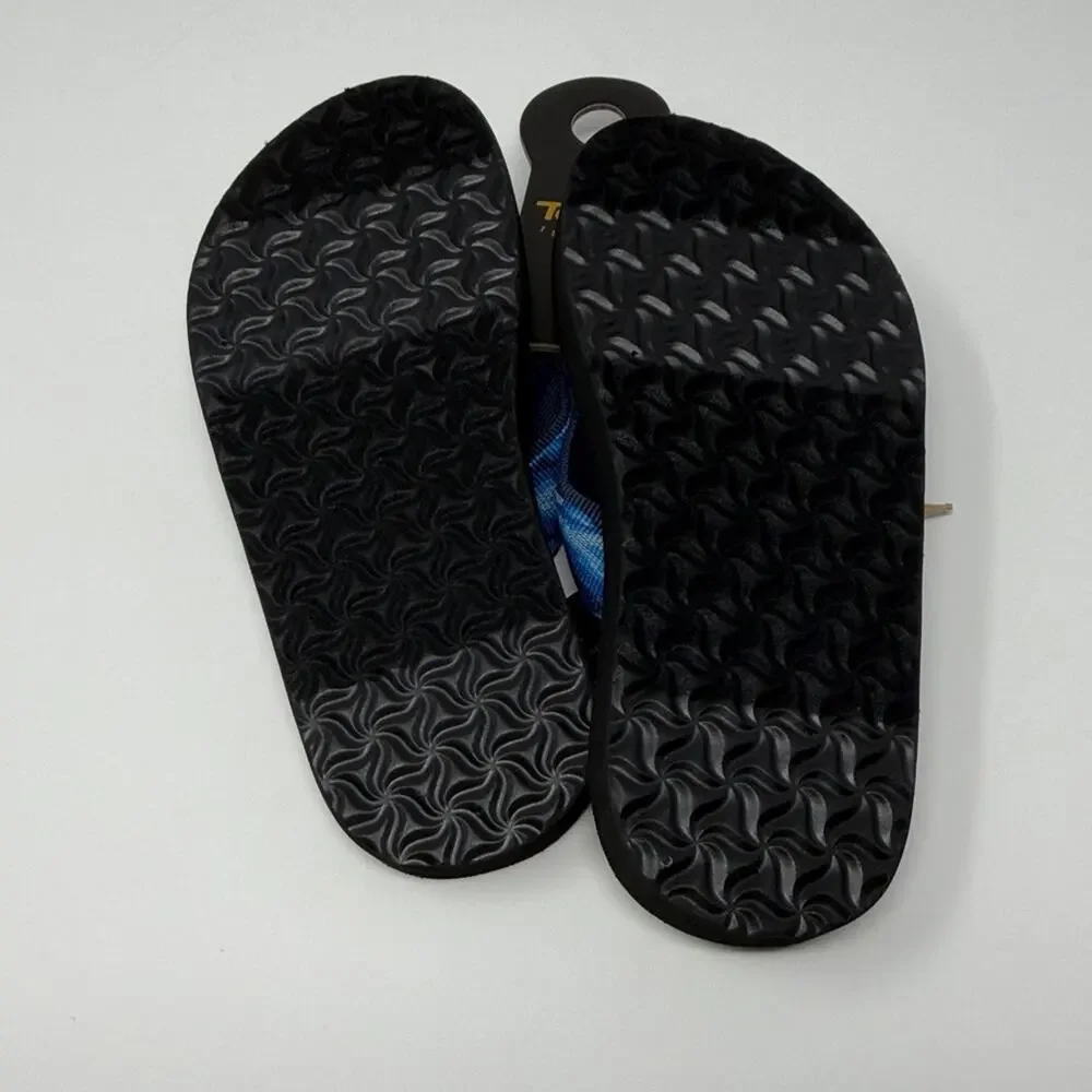 Teva Youth Mush II Flip Flops - Waves Mood Indigo - 13 - New with tags
